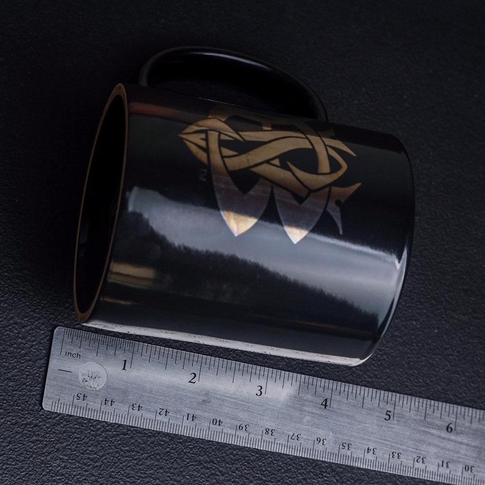 Buffy the Vampire Slayer Mug Vintage Metallic BTVS Logo Variation - Picture 6 of 9